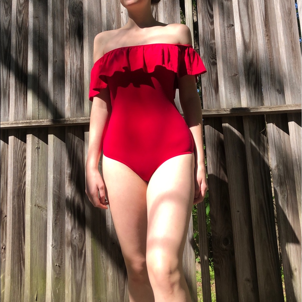 Red Bodysuit